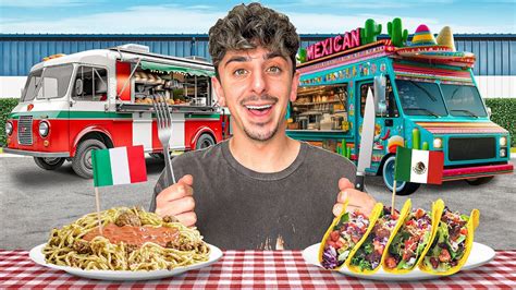 Eating at Food Trucks from Around the World!